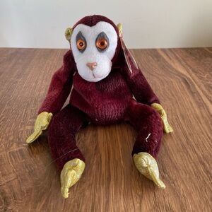 3 FOR $25: Authentic TY Beanie Babies Chinese Zodiac Series - Monkey, 2000. NWT